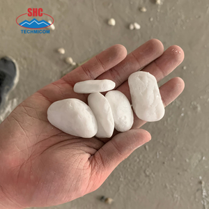 用于水族馆基质和花园水景的无毒白色鹅卵石 - Product Image 2
