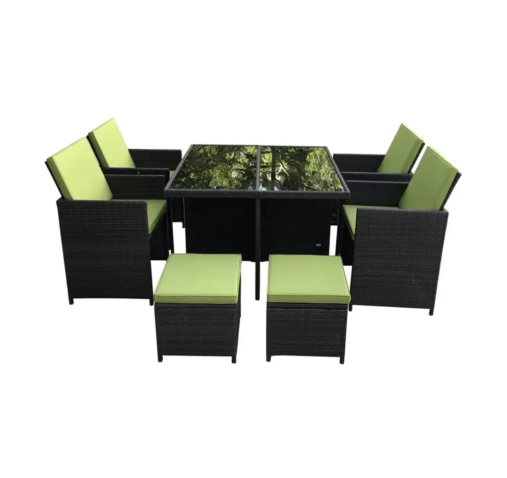 Todos os tempos Pátio Jardim Móveis Cube Set Rattan Móveis Outdoor Móveis Prestigiosa Fabricação