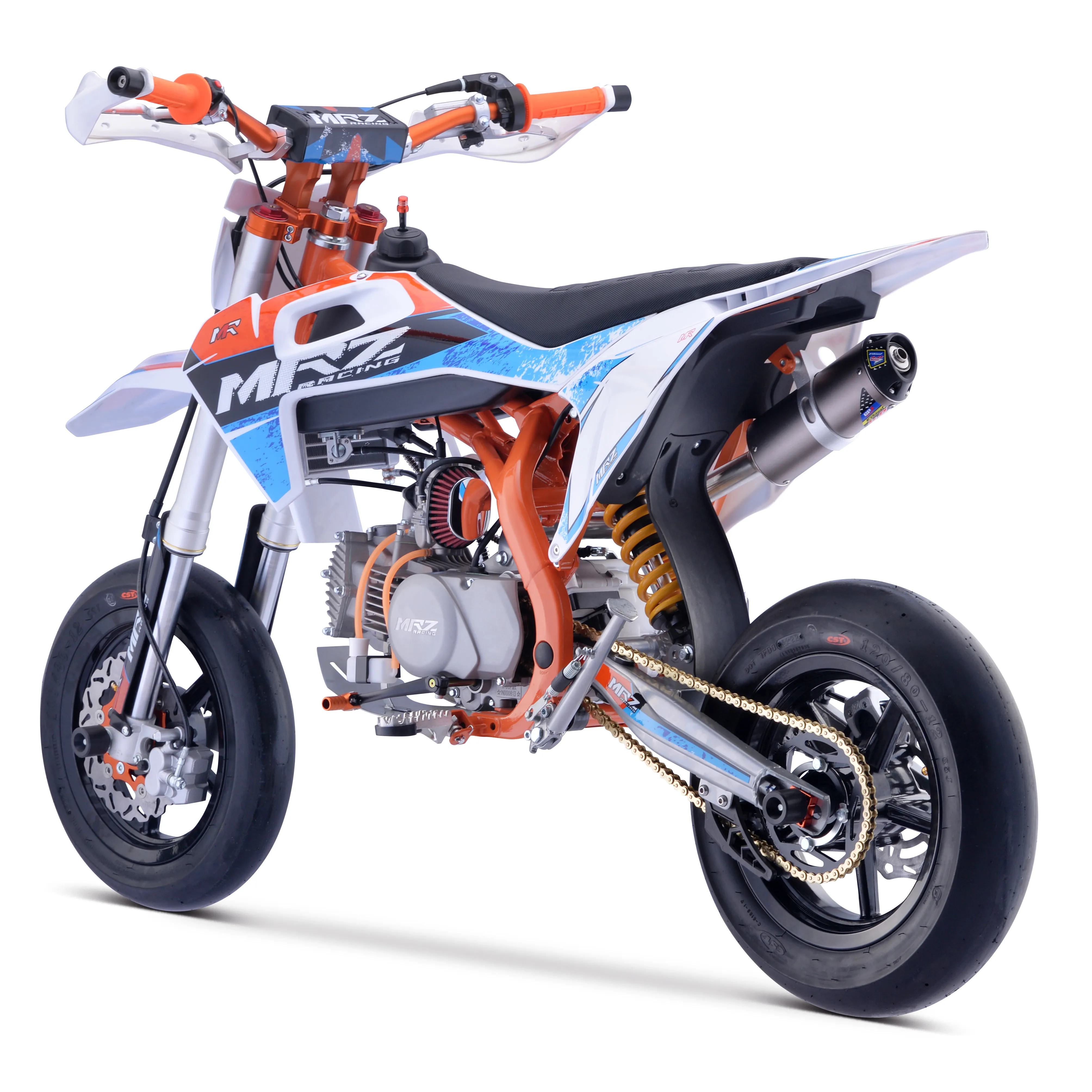 MRZ RACING DT 160 MOTARD NOVO Supermotard 140cc 160cc Óleo refrigerador Pit bike Motard pitbike motocicleta ZS160