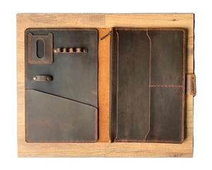 <span class=keywords><strong>Hot</strong></span> bán <span class=keywords><strong>2025</strong></span> chất lượng hàng đầu danh mục đầu tư da tổ chức với dây kéo A4 Kích thước tài liệu da chủ máy tính xách tay da tập tin Bìa - Product Image 2