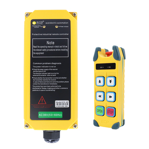 Auf Lager 4-Tasten-Industriefernbedienungssystem mit doppelter Geschwindigkeit für Mobil krane - Product Image 1