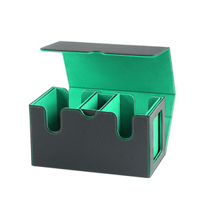 กล่องเก็บการ์ดหนัง PU สินค้าใหม่ที่จดสิทธิบัตรกล่องใส่การ์ดยอดนิยม - Product Image 3