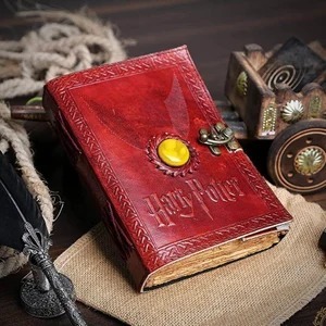 หนังสือหนังของเงาแฮร์รี่พอตเตอร์ของขวัญสำหรับชายและหญิงขอบกระดาษแม่มดคาถาหนังสือบันทึก Grimoire - Product Image 2