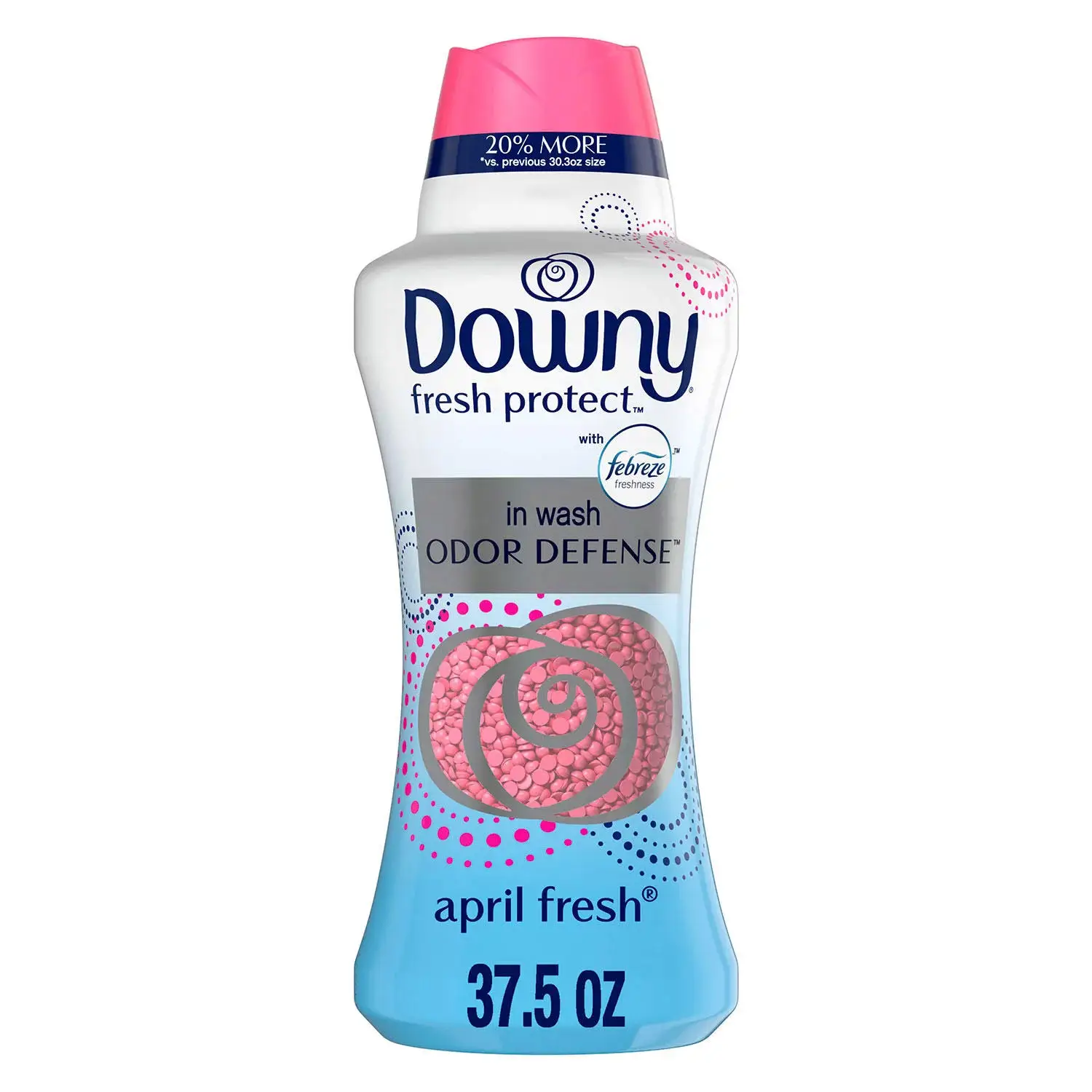 Revitalice su experiencia de lavandería con Downy Fresh Protect In-Wash Scent Beads - April Fresh Scent (37,5 oz)