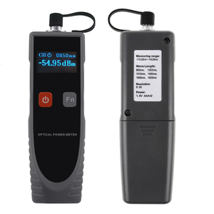 Medidor de potencia óptica digital Longitud de onda óptica 6 con función de probador de cable y convertidor FC para interfaz FC SC ST Color gris - Product Image 5