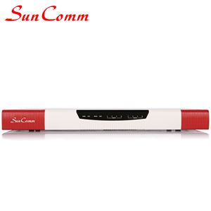 4 FXO portu ile sunsunSC-2080-4O pabx telefon sistemi 100 - 200 ext