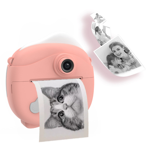 Bán buôn HD nhiệt in ngay lập tức Kid máy ảnh kỹ thuật số trẻ em Máy ảnh ảnh in ảnh Tính năng CMOS lọc tương thích SD thẻ - Product Image 1