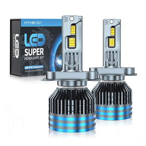 HYNBYZJ en iyi fiyat spot araba yanıp sönen otomotiv alüminyum oto ip68 h7 araba led 12000 lm far 120w h4 h13 led ışık ampul - Product Image 1