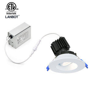 Lanbot gömme projektör 11W 4 gömme aydınlatma güçlendirme ayarlanabilir göz küresi Trim hava sıkı IC anma LED - Product Image 6