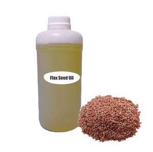 High Quality Organic Flaxseed <strong>Oil</strong> 100% Omega <strong>3</strong> &amp; 6 Refined Edible <strong>Oil</strong> Raw Materials Food Grade Bulk Drum Packaging Wholesale - Product Image 2