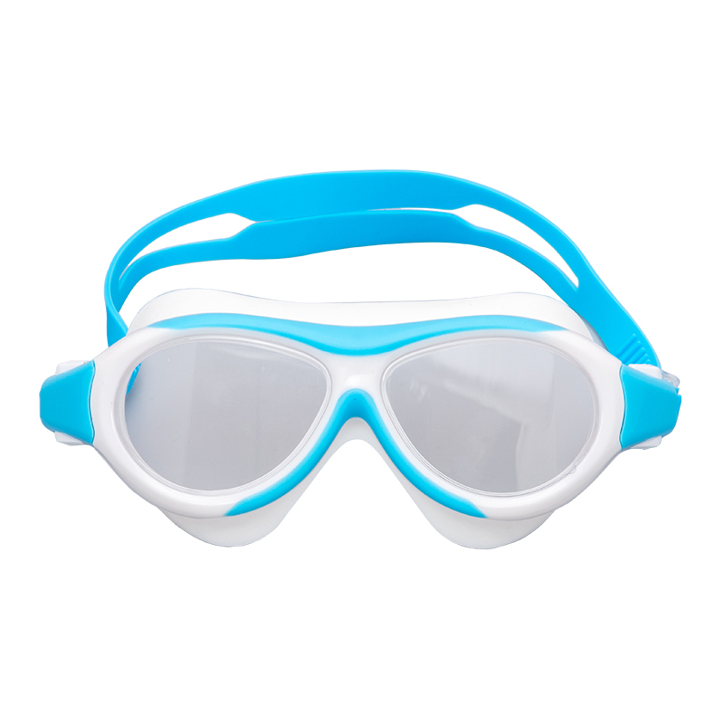 สีขาวและสีฟ้า