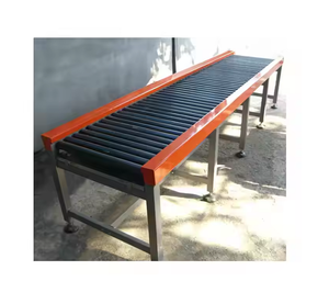 Highly Durable Roller Conveyors Slat Conveyor Equipment for <strong>Loading</strong> <strong>Unloading</strong> Stainless Steel 304 Roller Conveyor <strong>Machines</strong> - Product Image 1