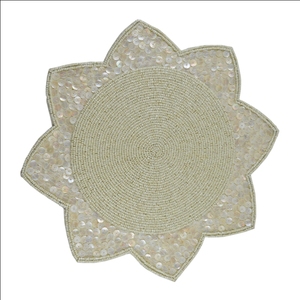 厂家直销优质圆形工匠设计手工100% 餐桌餐垫 - Product Image 4