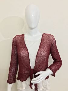 エレガントなバリIKAT女性用4分の3袖肩をすくめる新しいセクシーなヨガ風の服春用フリーサイズ結婚式
