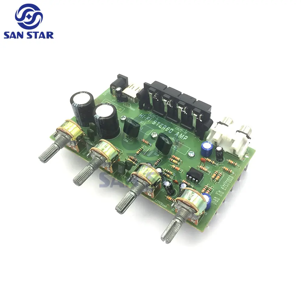 Profesional mini 12V 200W consola juego 2 canales parte potencia kit hifi sonido PCB módulo circuito estéreo placa amplificadora de Audio