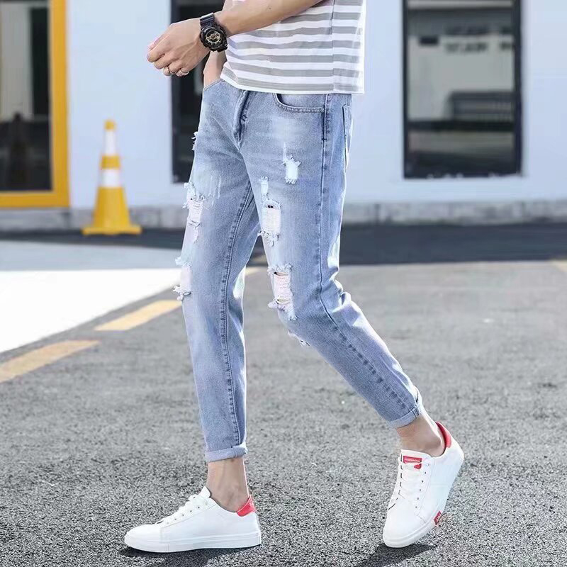 802 # jeans bleu