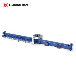 Macchina di taglio Laser con tre mandrino scarico automatico ad alta velocità del tubo d'acciaio - Product Image 3