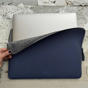 Borsa di rivestimento in pelle da 14.2 pollici adatta per Macbook Pro 14.2 Cover protettiva in vacchetta per Notebook Macbook Air 14.2 borsa per Computer - Product Image 3