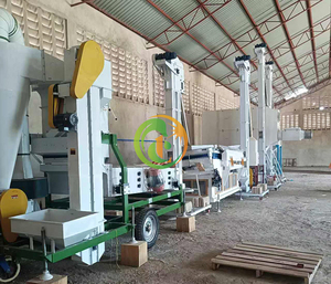5TPH macchina per la lavorazione del grano di riso e macchina per la pulizia e la classificazione del grano - Product Image 1