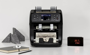Máquina de conteo de billetes combinados, contador de billetes de varias divisas, contador de billetes, Cad,Mxn, USD, EUR, Gbp, Mxn, contador de billetes - Product Image 2