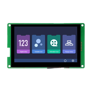 4,3-Zoll-TFT-TN-UART-LCD-Anzeigemodul mit CTP-Treiber Modbus-Schnitts telle HD-HMI-Bildschirm für industrielle Anwendungen