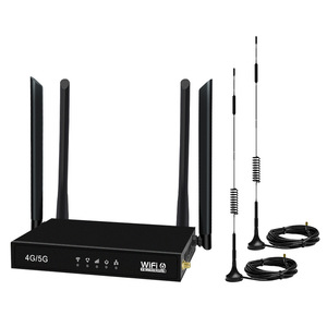 Qitai 4G LTE ความเร็วสูง CPE หกเสาอากาศ WiFi6พอร์ต WAN/LAN 32ผู้ใช้เราเตอร์4G CON tarjeta SIM - Product Image 1