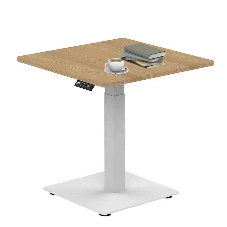 Sollevamento regolabile Smart Desk tavolino da caffè letto regolabile in altezza Snack divano tavolino Laptop Sit To Stand Desk con ruote