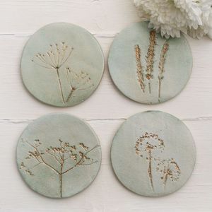 Modern Classic DIY Coaster Set Novo Modelo com Guarnição De Mármore e Ouro para Fácil Uso De Mesa para Criação e Compartilhamento