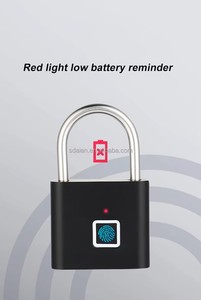 Kẽm hợp kim Khóa cơ thể nhận dạng vân tay chống bụi và chống thấm nước IP56 pin thấp nhắc nhở phòng tập thể dục Tủ ổ khóa thông minh - Product Image 5