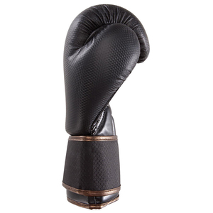 Guantes de boxeo de cuero impermeables de alta calidad con diseño de malla de soporte de muñeca de gancho y bucle - Product Image 3