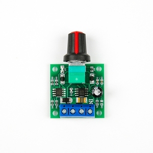 PWM DC regolatore di velocità del motore 1.8V 3V 5V 6V 12V 2A interruttore di controllo della velocità funzione controller del motore - Product Image 3