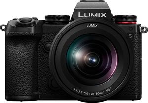 Panasonic Lumix S5 tam çerçeve için Mirrorless dijital kamera 20-60mm F3.5-5.6 Lens 5 eksenli çift I.S.-SD kart uyumlu içerir - Product Image 2