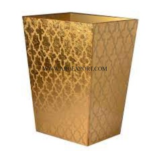 Top Selling White Color Powder Coated Large Size Metal Home Commercial Use Waste <strong>Bin</strong> Custom Shape Indoor Resorts Clean Dust <strong>Bin</strong> - Product Image 5