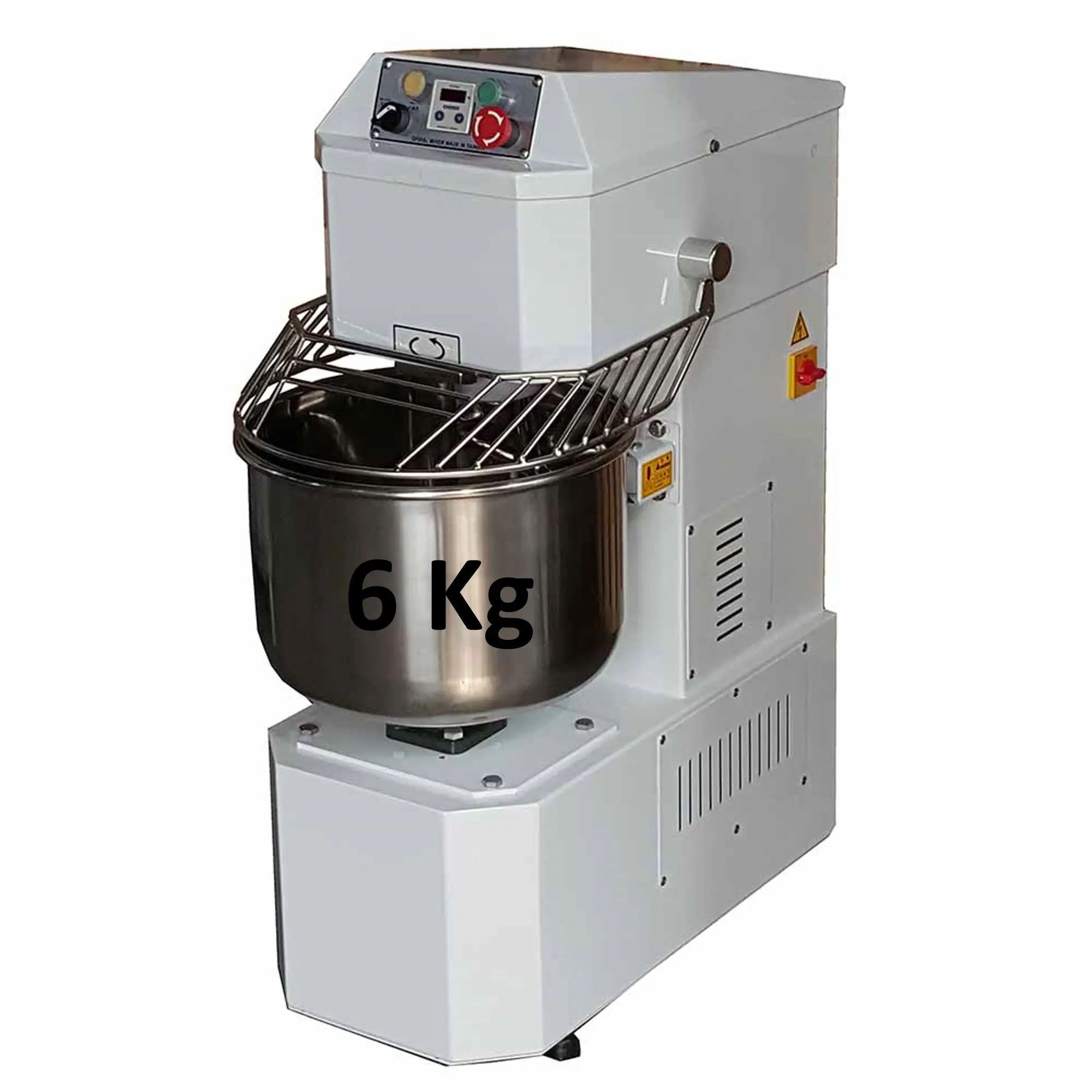 6 Kg Spiral Dough Mixer Bakery Machine Bread Maker Flour Kneader Machine Baking Equipment Pizza Mixer