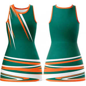 Conjunto personalizado de ropa deportiva de poliéster Netball Fitness Yoga pantalones entrenamiento Netball uniformes técnica de sublimación