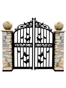Customizable Stylish Indian Handicraft Heavy Garden Gate Iron <strong>Fence</strong> for Park or Home Use Available in Various Sizes and Colors - Product Image 2