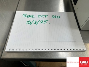 <span class=keywords><strong>Renz</strong></span> DTP 340 m Máy tính để bàn dây-o-đấm máy với 2:1 đấm công cụ để bán - Product Image 5