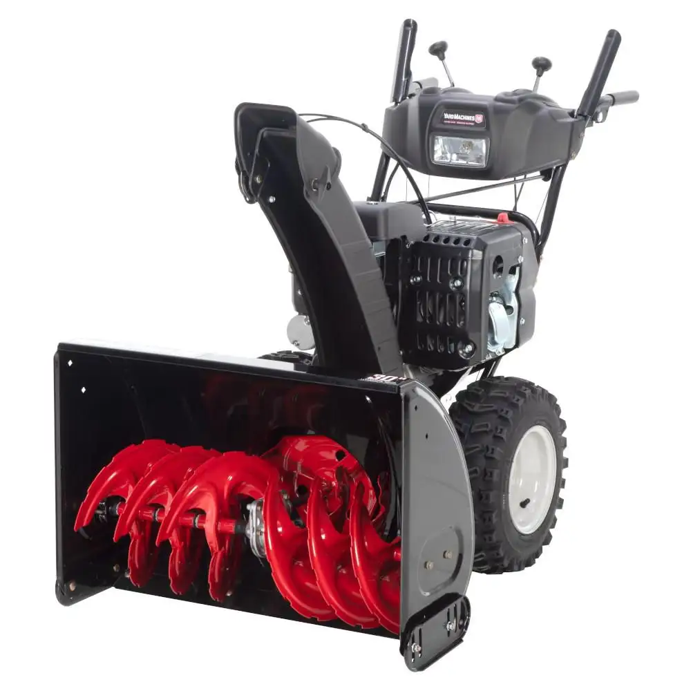 Satılık yüksek kaliteli elektrikli küçük el Snowplow Snowblower makinesi