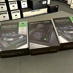 Otantik Denon 2x SC6000M DJ denetleyici X1800 Powered mikser paket 2x LC6000 oyuncular hazır gemi ile anlaşma! Ses konsolu mikseri - Product Image 1