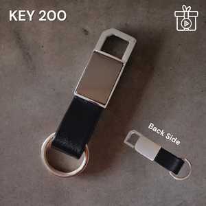 Siyah Finish özel anahtarlık kişiselleştirilmiş yuvarlak Metal anahtarlık isim kazınmış anahtar tutucu ile herhangi bir fırsat veren büyük hediye - Product Image 2