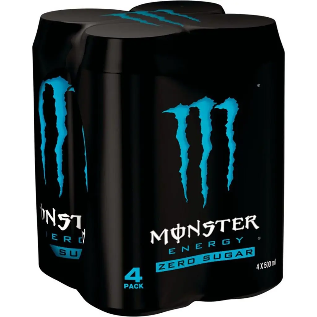 Monster Zero Ultra 500ml A Taste of Zero Ultra Fused with the Power of Crisp Energy Drink