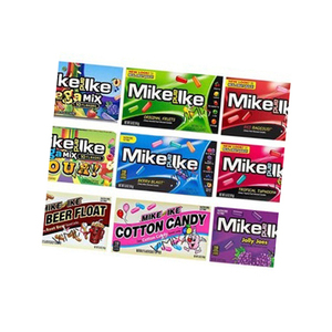 批发供应商Mike和Ike Mega Mix耐嚼什锦糖果-4.25盎司