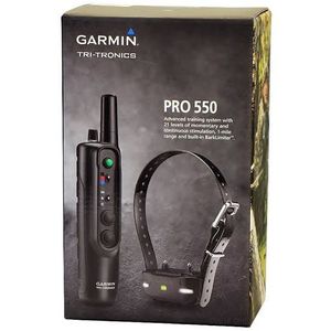 Garmins Pro 550 Plus捆绑狗跟踪和训练TT25项圈设备全球定位系统
