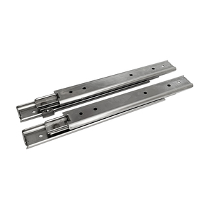 9.6 Thick Two Section Industrial <strong>Drawer</strong> <strong>Slide</strong> <strong>Rail</strong> Thickened Stainless Steel with Locking Function <strong>Guide</strong> Solid Load 25KG - Product Image 2