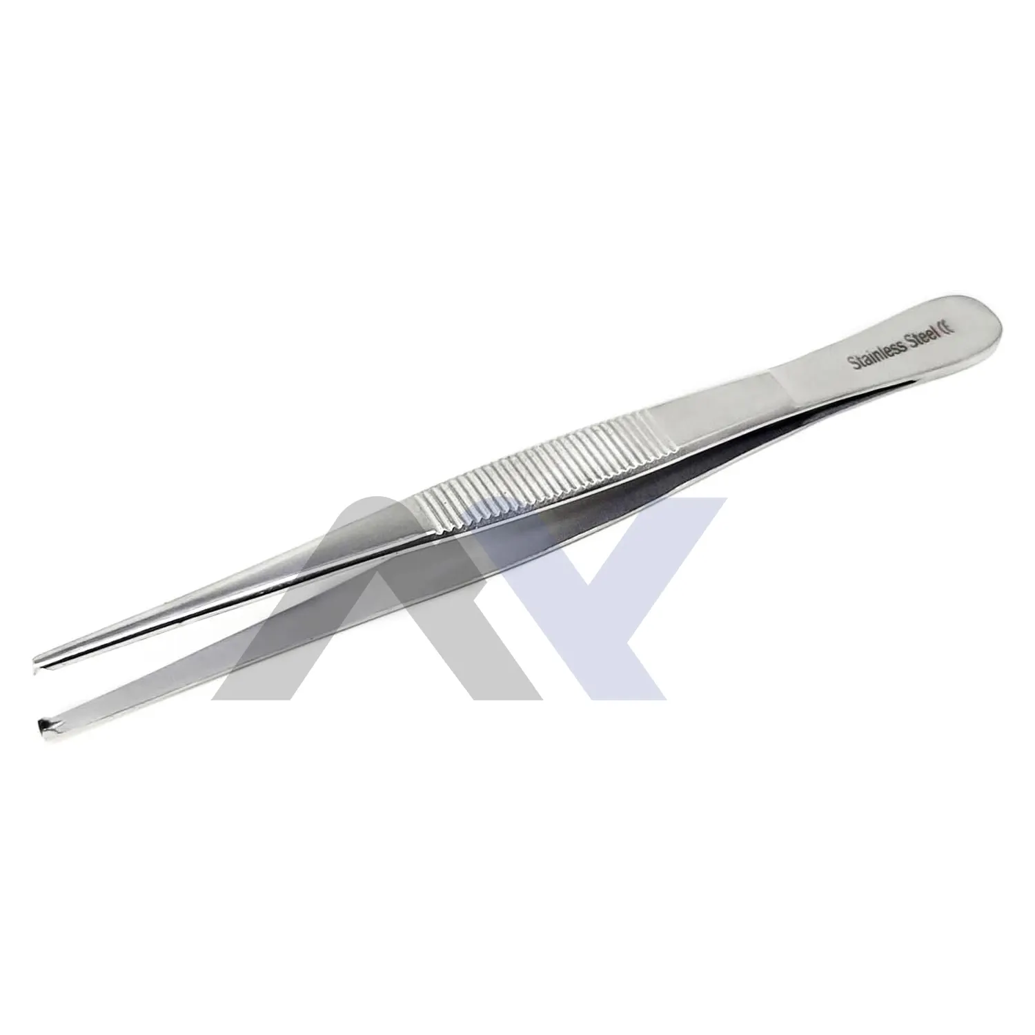 Premium Stainless Steel 5-Inch Dissecting Tissue Thumb Forceps Lab Multi-Purpose Tweezers Blunt 1x2 Rat Tooth Kocher