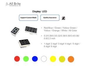 ที่มีคุณภาพดี0.2/ 0.28/ 0.3/ 0.4/ 0.56/ 0.8นิ้ว1/2/3/4/5/6หลัก7ส่วนจอแสดงผล Led