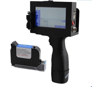 Stampante a getto d'inchiostro portatile 600DPI datario codice Logo Label Maker 12.7mm con 4.3 pollici LED Touch Screen - Product Image 2