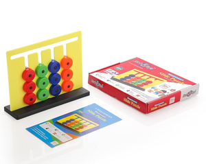 Montessori Slide Puzzle <strong>Game</strong> Learning Colour and Pattern Matching for <strong>Kids</strong>, Multicolor - Product Image 4