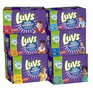 Luvs pro seviye kaçak koruma bezi boyutu 5 172 sayım ekonomi paketi - Product Image 2