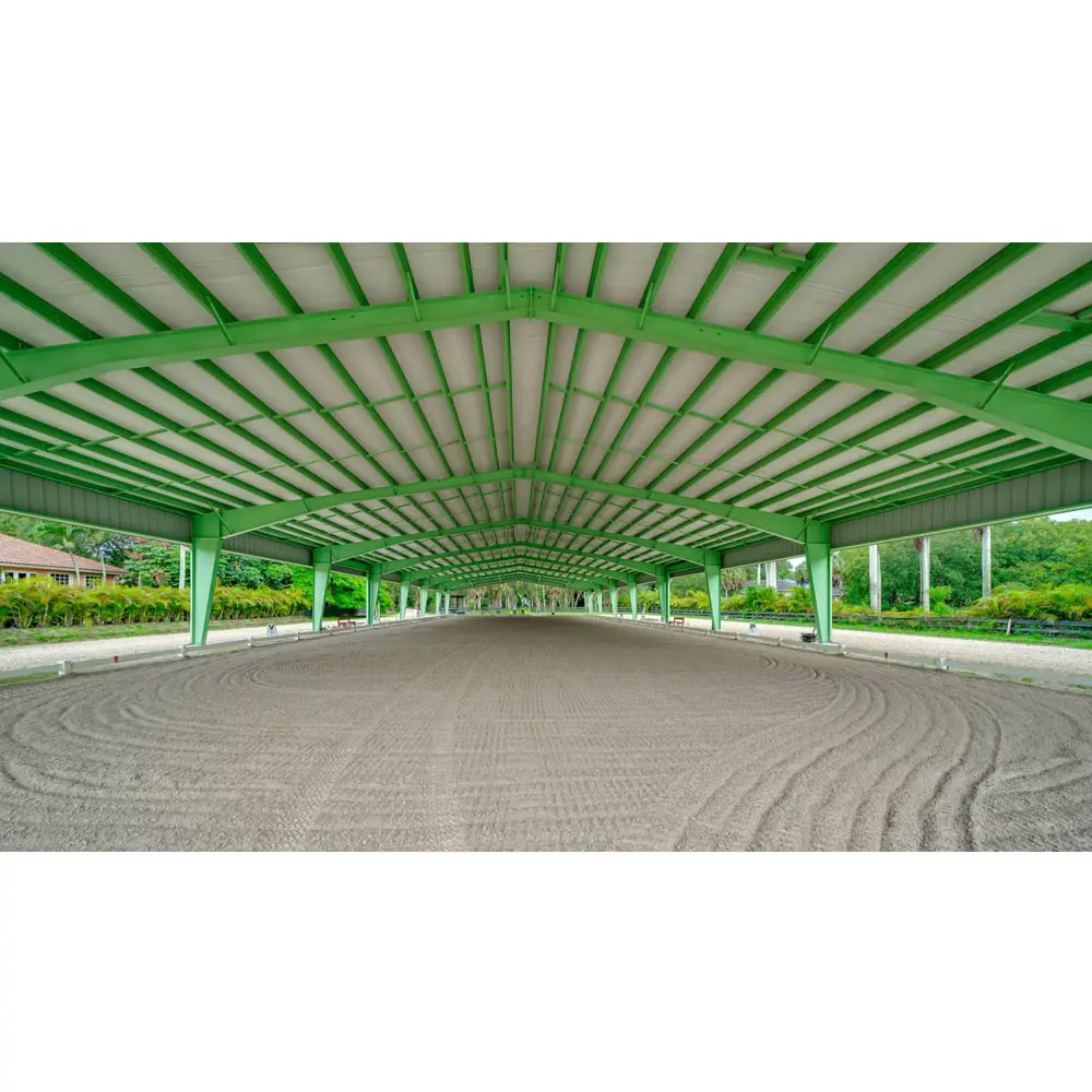 horse park covered riding arena